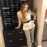 Window Pane Plaid Blazer