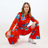 Flower Child Wide-Leg Pant Set