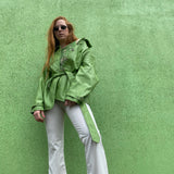 Retro Pleather Jacket