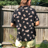 Sunflower Short Sleeve Button-Up
