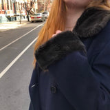 Midnight Blue Pea Coat