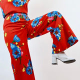 Flower Child Wide-Leg Pant Set