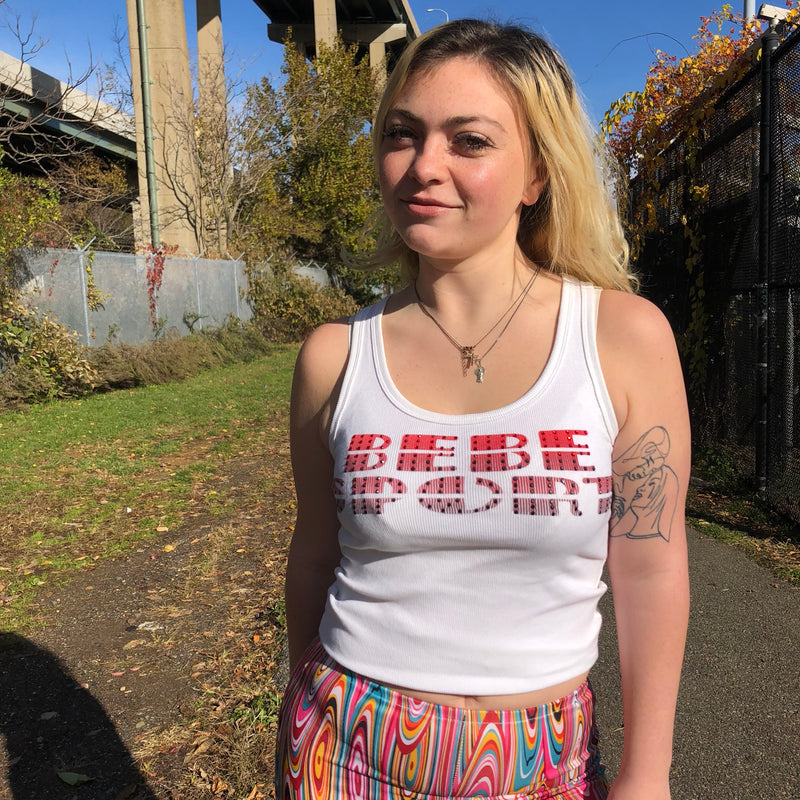 BEBE Jeweled Tank