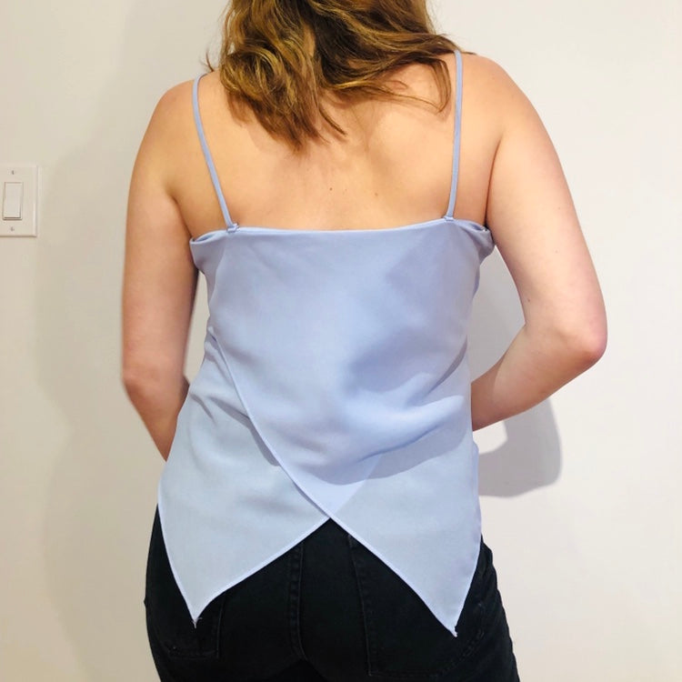 Lavender Chiffon Top