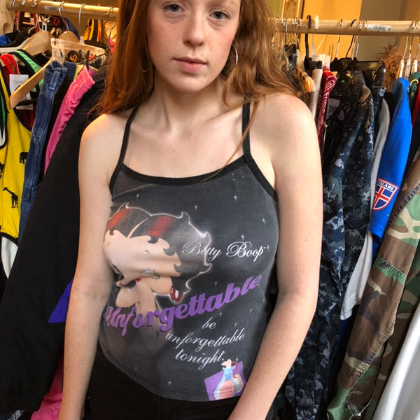 Betty Boop Racerback Tank