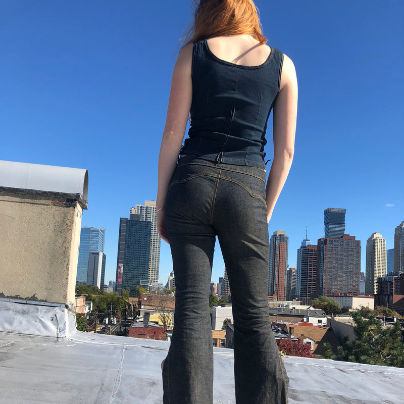 So Miley Denim Top