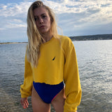 Nautica Cropped Crew