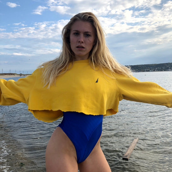 Nautica Cropped Crew